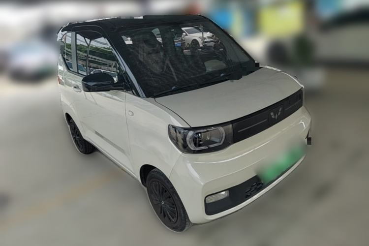 Used Wuling Hongguang MINIEV 2021 Macaron Fashion Edition Lithium-Ion Battery Front Right 45 Deg