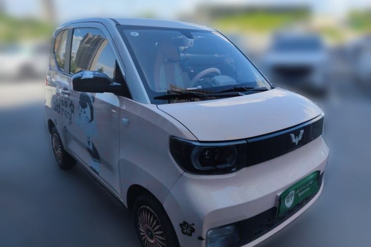 Used Wuling Hongguang MINIEV 2021 Macaron Premium Model – Lithium Iron Phosphate Front Right 45 Deg