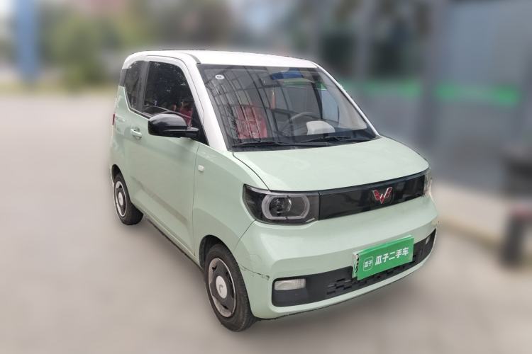 Used Wuling Hongguang MINIEV 2021 Macaron Premium Model – Lithium Iron Phosphate Front Right 45 Deg