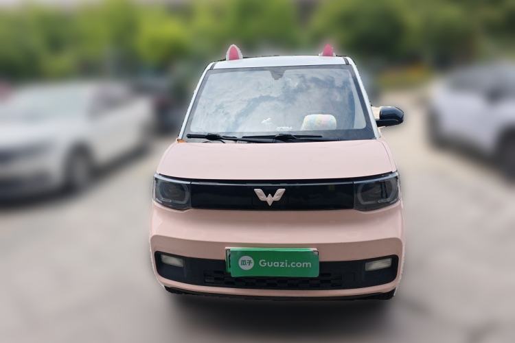 Used Wuling Hongguang MINIEV 2021 Macaron Fashion Model Lithium Iron Phosphate Front