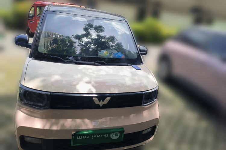 Used Wuling Hongguang MINIEV 2021 Macaron Fashion Model Lithium Iron Phosphate Front