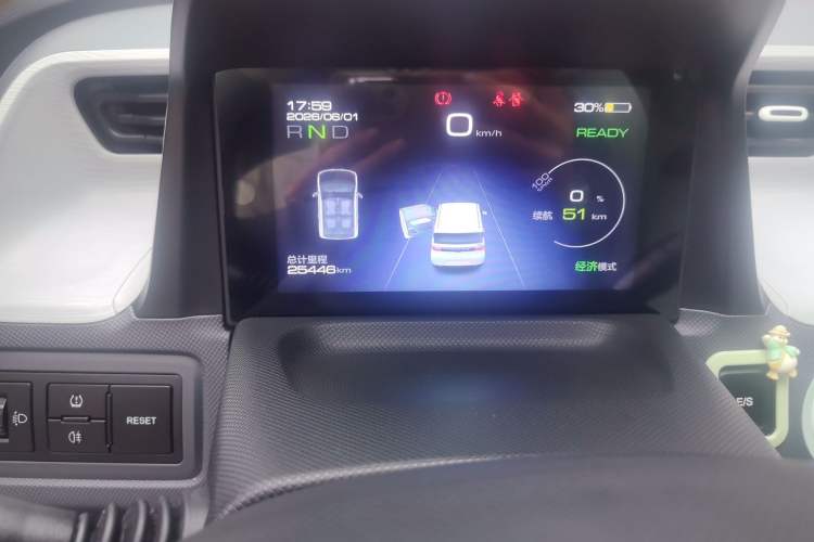Used Wuling Hongguang MINIEV 2021 Macaron Premium Model – Lithium-NMC Odometer Close Up