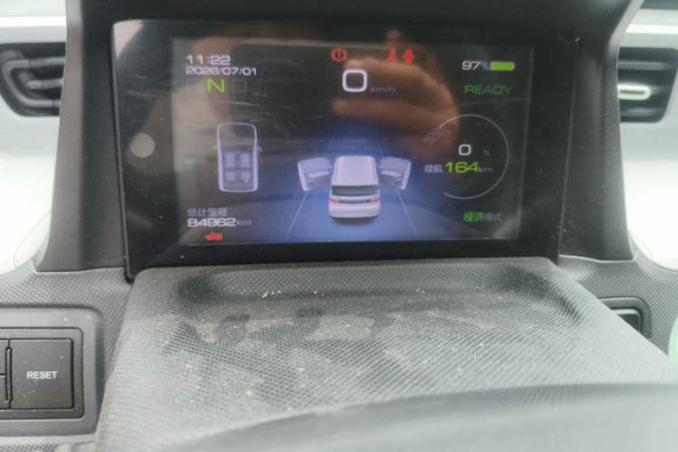 Used Wuling Hongguang MINIEV 2021 Macaron Premium Model – Lithium-NMC Odometer Close Up
