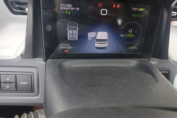 Used Wuling Hongguang MINIEV 2021 Macaron Premium Model – Lithium Iron Phosphate Odometer Close Up