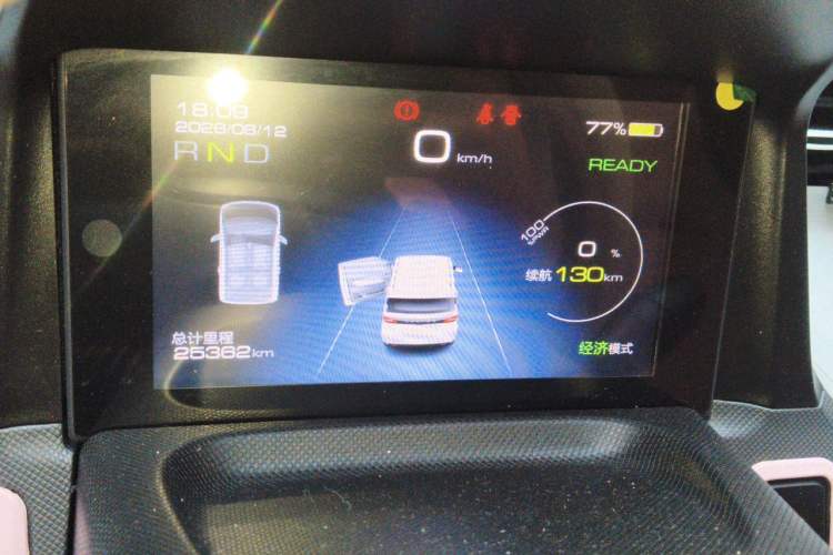 Used Wuling Hongguang MINIEV 2021 Macaron Premium Model – Lithium Iron Phosphate Odometer Close Up