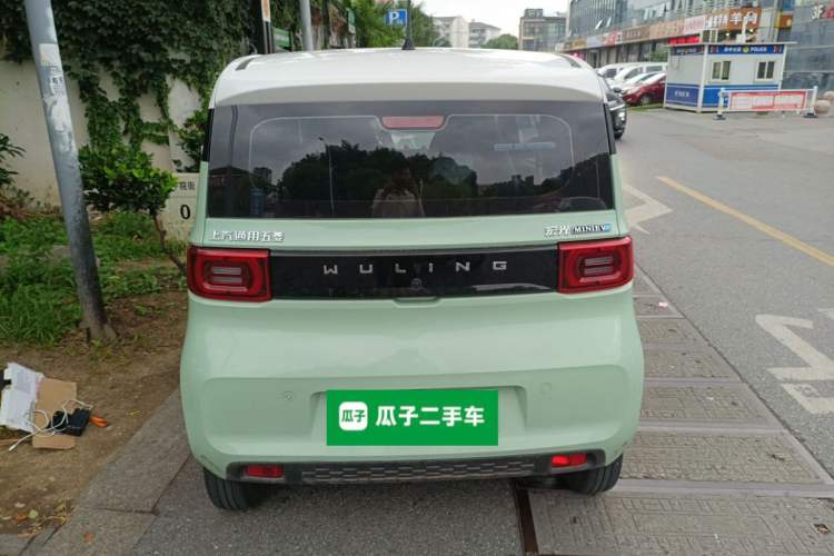 Used Wuling Hongguang MINIEV 2021 Macaron Premium Model – Lithium Iron Phosphate Rear