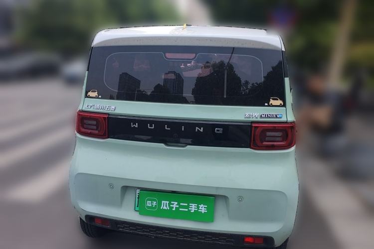 Used Wuling Hongguang MINIEV 2021 Macaron Premium Model – Lithium Iron Phosphate Rear