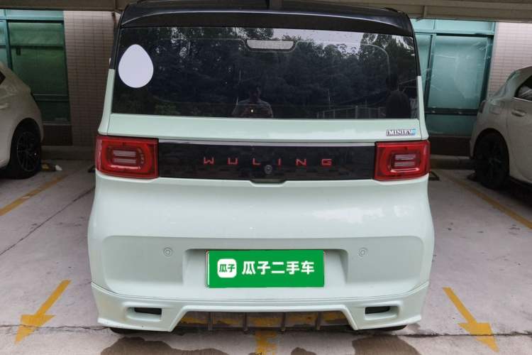 Used Wuling Hongguang MINIEV 2021 Macaron Premium Model – Lithium Iron Phosphate Rear