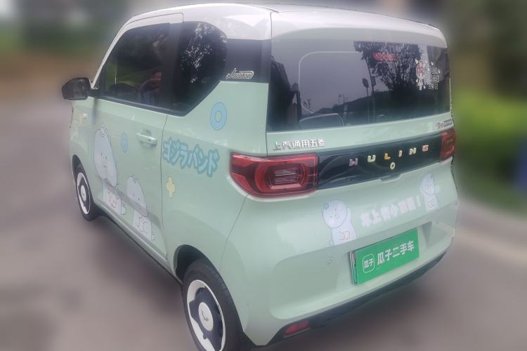 Used Wuling Hongguang MINIEV 2021 Macaron Premium Model – Lithium-NMC Rear Left 45 Deg