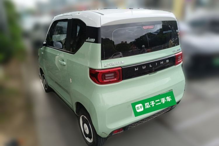 Used Wuling Hongguang MINIEV 2021 Macaron Premium Model – Lithium Iron Phosphate Rear Left 45 Deg