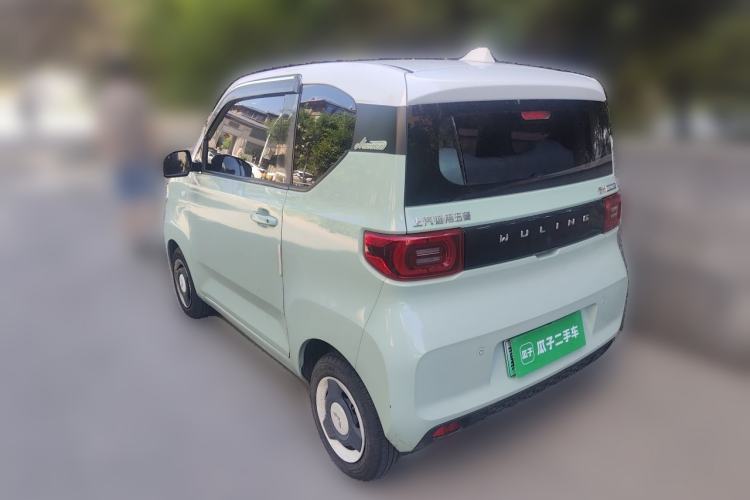 Used Wuling Hongguang MINIEV 2021 Macaron Premium Model – Lithium-NMC Rear Left 45 Deg