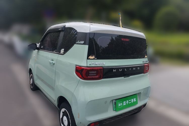 Used Wuling Hongguang MINIEV 2021 Macaron Premium Model – Lithium Iron Phosphate Rear Left 45 Deg