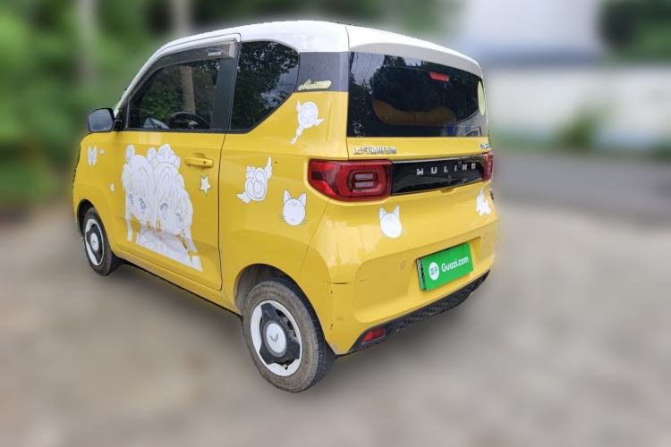 Used Wuling Hongguang MINIEV 2021 Macaron Premium Model – Lithium-NMC Rear Left 45 Deg
