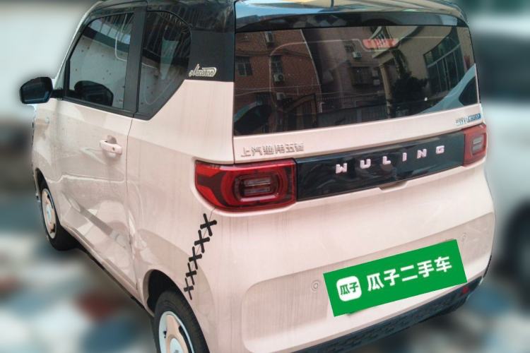 Used Wuling Hongguang MINIEV 2021 Macaron Premium Model – Lithium Iron Phosphate Rear Left 45 Deg