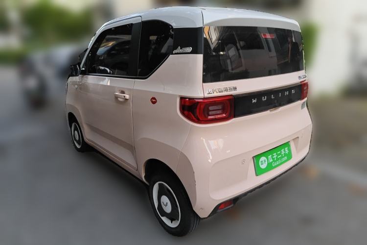 Used Wuling Hongguang MINIEV 2021 Macaron Premium Model – Lithium Iron Phosphate Rear Left 45 Deg