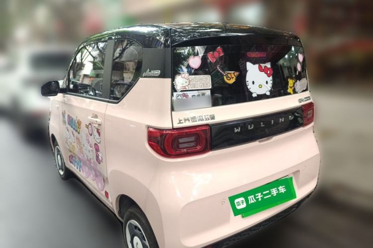 Used Wuling Hongguang MINIEV 2021 Macaron Premium Model – Lithium Iron Phosphate Rear Left 45 Deg