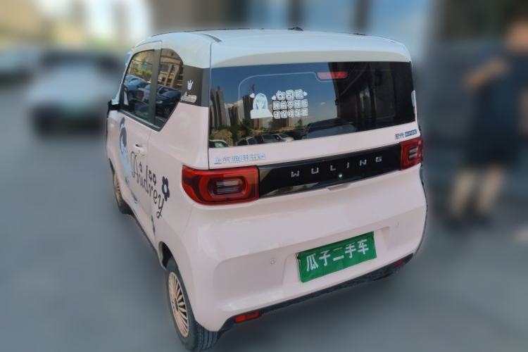 Used Wuling Hongguang MINIEV 2021 Macaron Premium Model – Lithium Iron Phosphate Rear Left 45 Deg