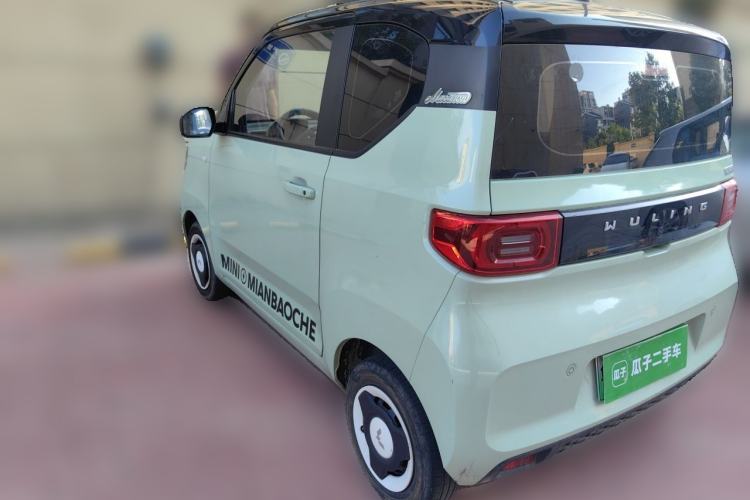 Used Wuling Hongguang MINIEV 2021 Macaron Premium Model – Lithium Iron Phosphate Rear Left 45 Deg