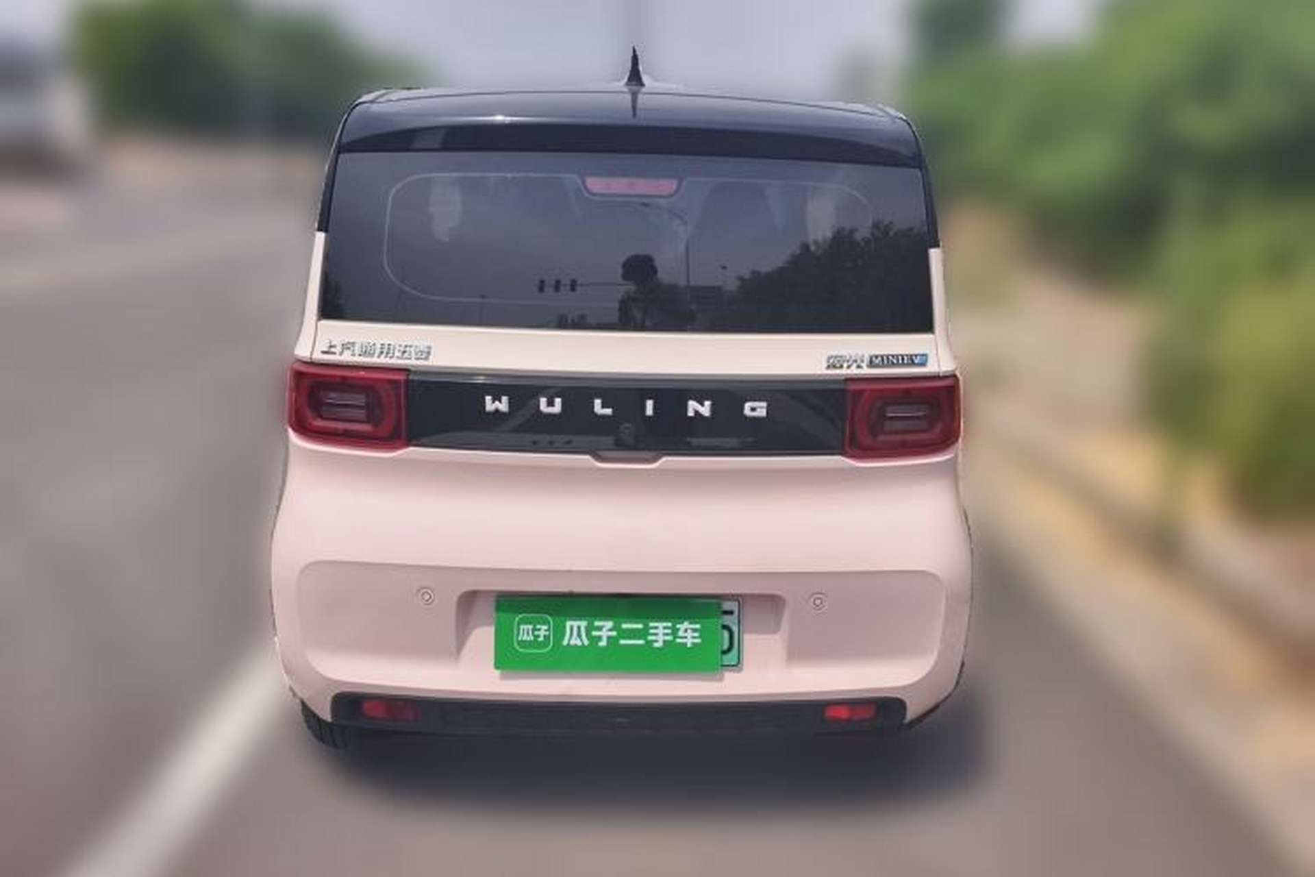 Used Wuling Hongguang MINIEV 2021 Macaron Premium Model – Lithium-NMC Rear