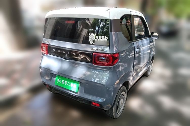 Used Wuling Hongguang MINIEV 2021 Macaron Premium Model – Lithium Iron Phosphate Rear Right 45 Deg