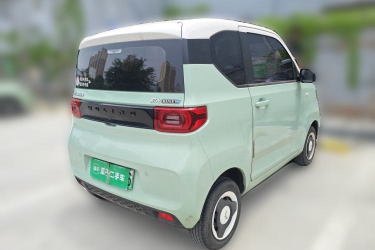 Used Wuling Hongguang MINIEV 2021 Macaron Fashion Model Lithium Iron Phosphate Rear Right 45 Deg