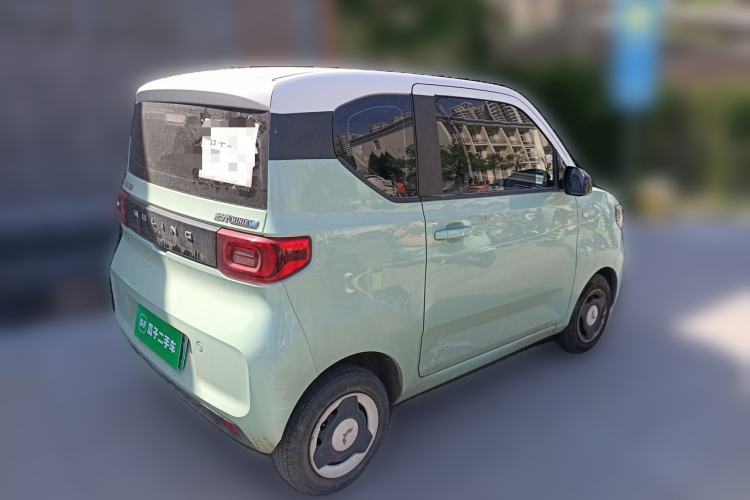 Used Wuling Hongguang MINIEV 2021 Macaron Fashion Edition Lithium-Ion Battery Rear Right 45 Deg