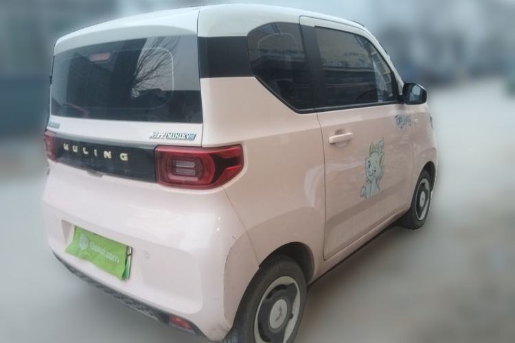 Used Wuling Hongguang MINIEV 2021 Macaron Premium Model – Lithium Iron Phosphate Rear Right 45 Deg
