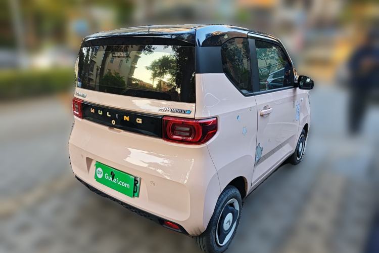 Used Wuling Hongguang MINIEV 2021 Macaron Fashion Model Lithium Iron Phosphate Rear Right 45 Deg