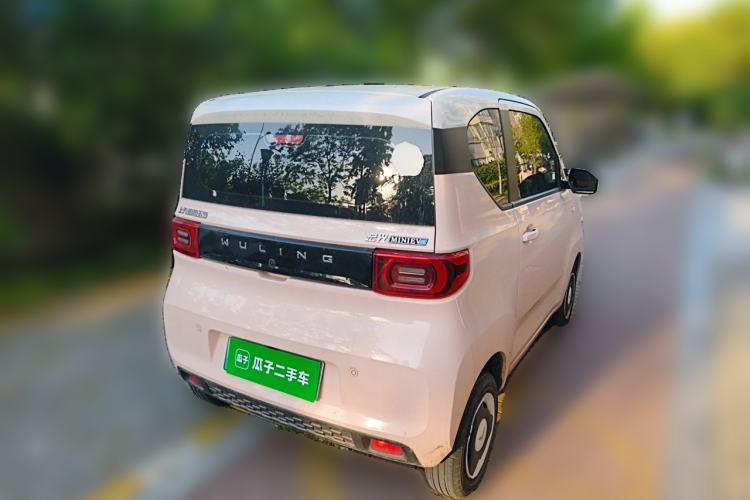 Used Wuling Hongguang MINIEV 2021 Macaron Fashion Model Lithium Iron Phosphate Rear Right 45 Deg