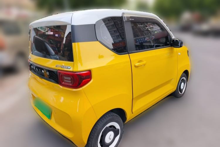 Used Wuling Hongguang MINIEV 2021 Macaron Premium Model – Lithium Iron Phosphate Rear Right 45 Deg