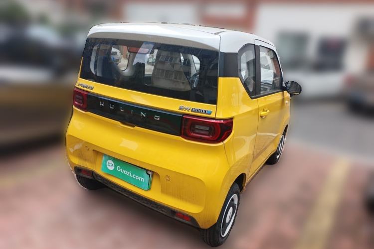 Used Wuling Hongguang MINIEV 2021 Macaron Fashion Model Lithium Iron Phosphate Rear Right 45 Deg