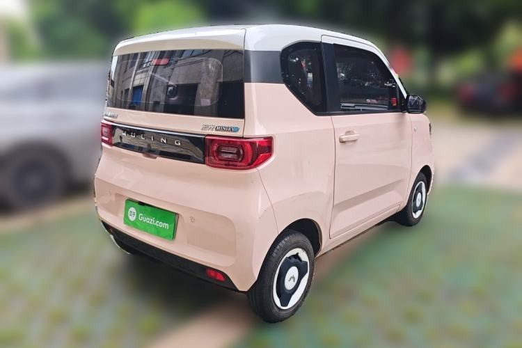 Used Wuling Hongguang MINIEV 2021 Macaron Fashion Edition Lithium-Ion Battery Rear Right 45 Deg