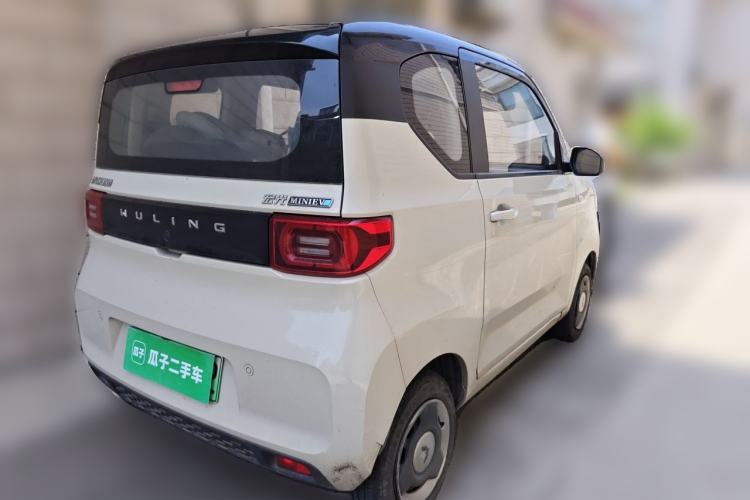 Used Wuling Hongguang MINIEV 2021 Macaron Premium Model – Lithium Iron Phosphate Rear Right 45 Deg