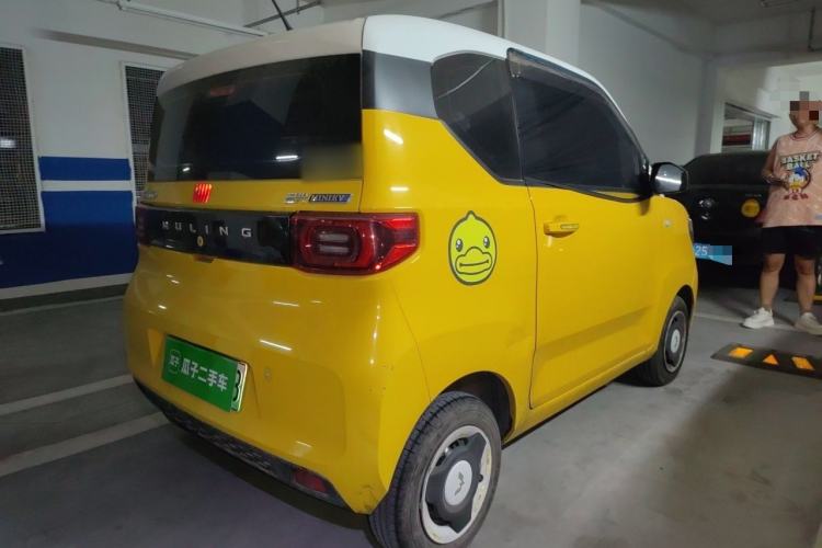 Used Wuling Hongguang MINIEV 2021 Macaron Premium Model – Lithium Iron Phosphate Rear Right 45 Deg