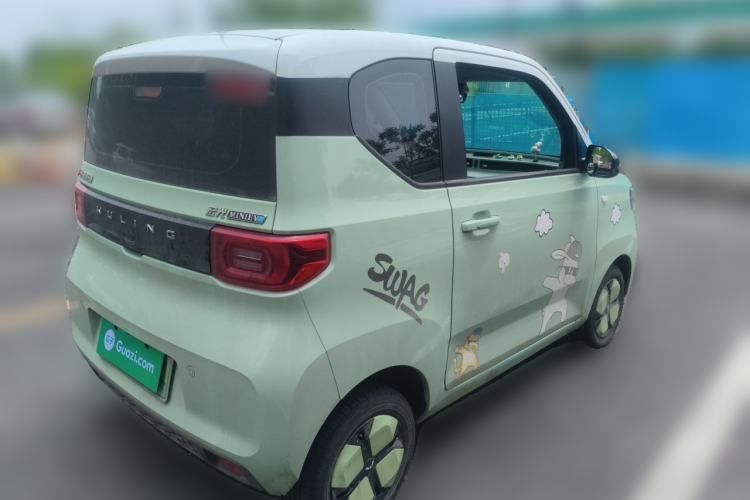 Used Wuling Hongguang MINIEV 2021 Macaron Premium Model – Lithium-NMC Rear Right 45 Deg
