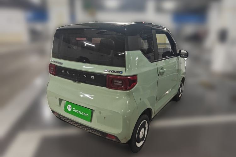 Used Wuling Hongguang MINIEV 2021 Macaron Sandwich Model 170 km Lithium Iron Phosphate Rear Right 45 Deg
