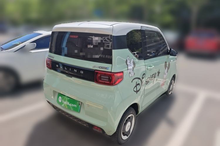 Used Wuling Hongguang MINIEV 2021 Macaron Premium Model – Lithium Iron Phosphate Rear Right 45 Deg