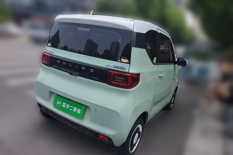 Used Wuling Hongguang MINIEV 2021 Macaron Premium Model – Lithium Iron Phosphate Rear Right 45 Deg