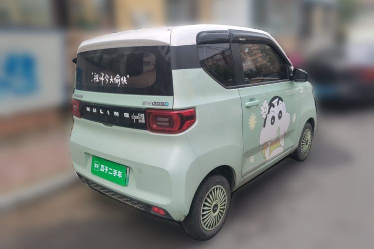 Used Wuling Hongguang MINIEV 2021 Macaron Premium Model – Lithium-NMC Rear Right 45 Deg