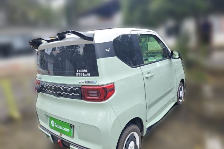 Used Wuling Hongguang MINIEV 2021 Macaron Fashion Model Lithium Iron Phosphate Rear Right 45 Deg