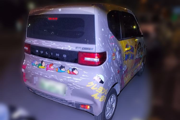 Used Wuling Hongguang MINIEV 2021 Macaron Fashion Model Lithium Iron Phosphate Rear Right 45 Deg