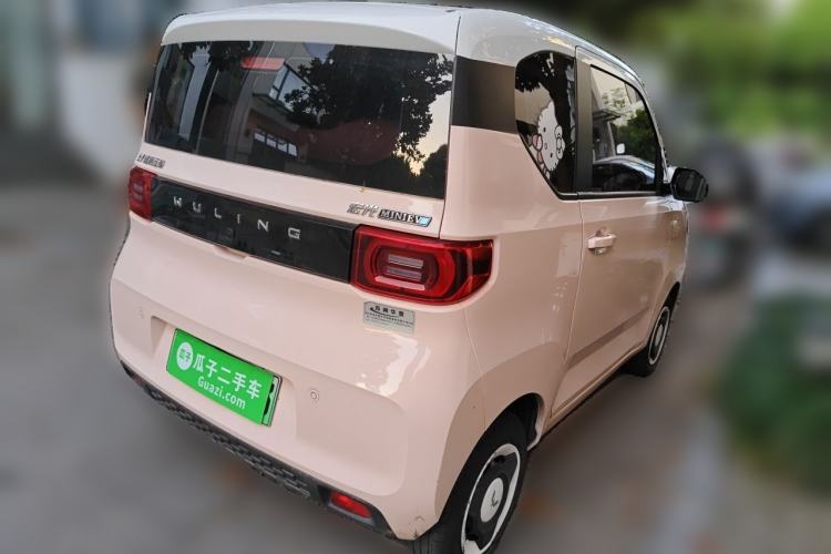 Used Wuling Hongguang MINIEV 2021 Macaron Premium Model – Lithium Iron Phosphate Rear Right 45 Deg
