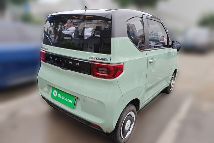 Used Wuling Hongguang MINIEV 2021 Macaron Fashion Edition Lithium-Ion Battery Rear Right 45 Deg