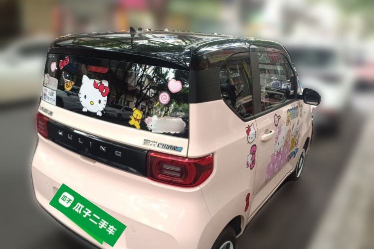 Used Wuling Hongguang MINIEV 2021 Macaron Premium Model – Lithium Iron Phosphate Rear Right 45 Deg