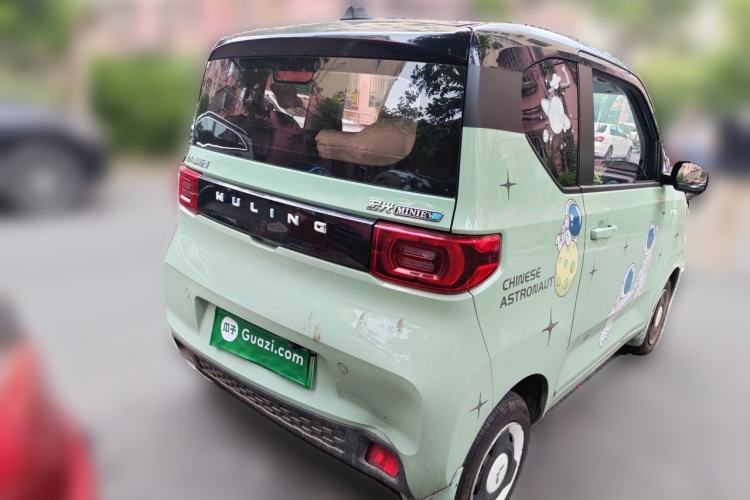 Used Wuling Hongguang MINIEV 2021 Macaron Premium Model – Lithium-NMC Rear Right 45 Deg