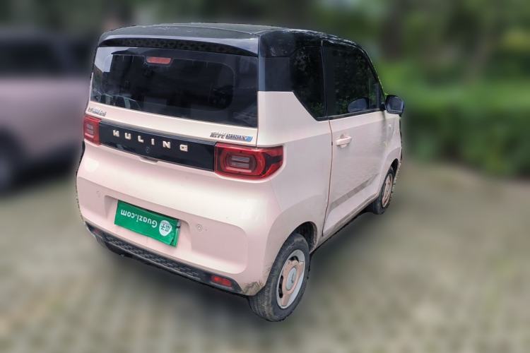Used Wuling Hongguang MINIEV 2021 Macaron Fashion Model Lithium Iron Phosphate Rear Right 45 Deg