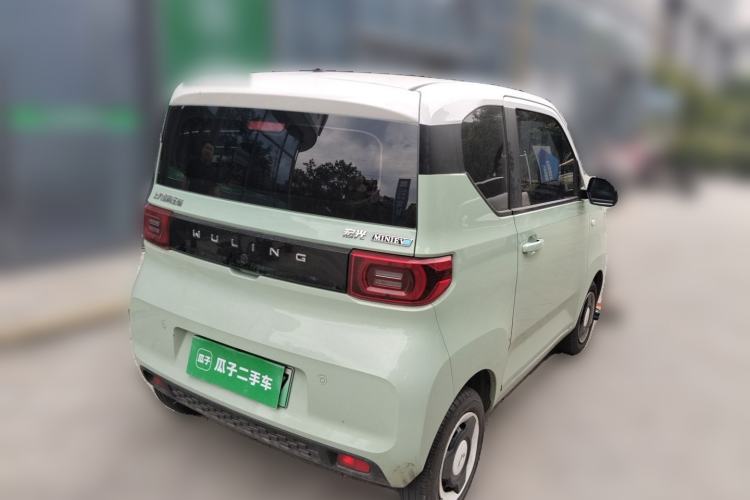 Used Wuling Hongguang MINIEV 2021 Macaron Premium Model – Lithium Iron Phosphate Rear Right 45 Deg