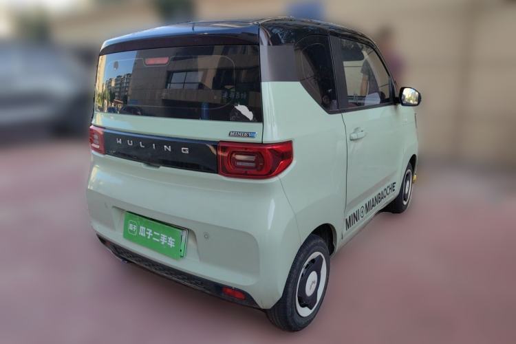 Used Wuling Hongguang MINIEV 2021 Macaron Premium Model – Lithium Iron Phosphate Rear Right 45 Deg
