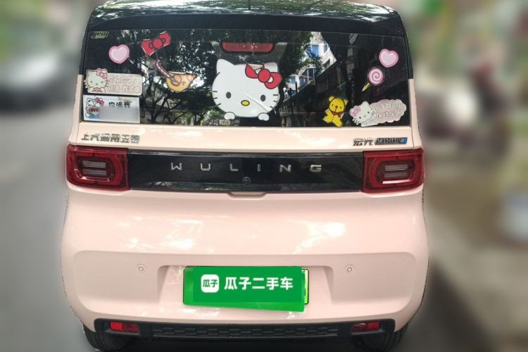 Used Wuling Hongguang MINIEV 2021 Macaron Premium Model – Lithium Iron Phosphate Rear