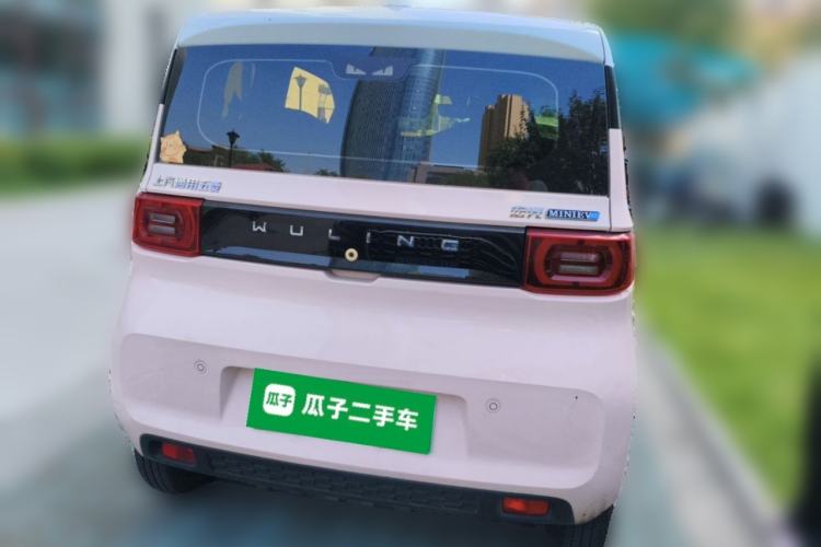 Used Wuling Hongguang MINIEV 2021 Macaron Premium Model – Lithium Iron Phosphate Rear